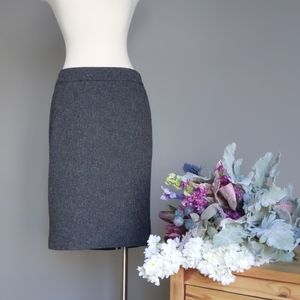 Premise Black and White / Gray Pencil Skirt